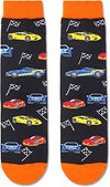 Men's Car Socks, Racing Gifts For Men, Dirt Track Racing Gifts, Race Car Gifts For Men, Men's Racing Socks