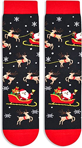 Christmas Gifts for Women Men, Christmas Socks, Christmas Light Socks, Funny Christmas Gifts Unisex, Christmas Vacation Gifts, Xmas Gifts, Santa Gift Stocking Stuffer