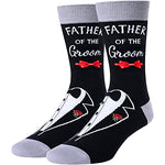 Men's Best Fun Groom Dad Socks Father of Bride Gifts
