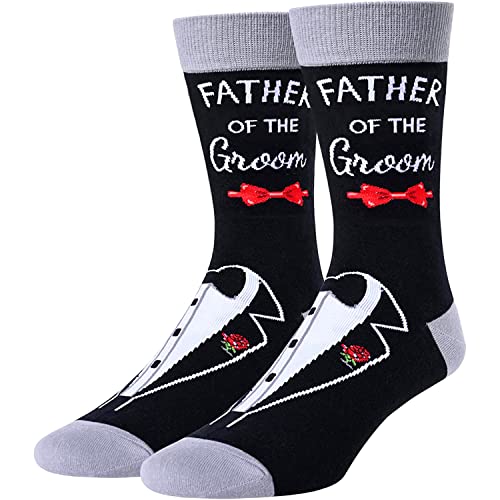 Father of the Groom Socks, Wedding Gift, Groom Father Gift, Wedding Socks, Unique Father of the Groom Gifts, Dad Gift from Groom, Wedding Day Socks, Perfect Gift from Groom to Dad