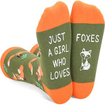 Fox Gifts For Women Lovely Animals Socks Gift For Fox Lover Valentine's Birthdays Gift For Her