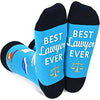 Lawyer Socks for Women and Men, Appreciation Gifts, Ideal Present for Lawyers on Birthday, Retirement, Anniversary, and Christmas, Gift for Him or Her