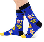 Novelty Movie Socks Popcorn Socks, Funny Movie Lover Gifts for Men, Movie Buff Gifts, Movie Gifts For Film Lovers, Movie Lovers Gift Ideas Movie Night