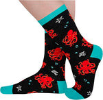 Unique Octopus Gifts for Women Silly & Fun Octopus Socks Novelty Octopus Gifts for Moms Ocean Gift