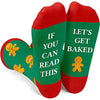 Men's Funny Fun Gingerbread Socks Christmas Gifts