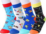 Boys Gaming Socks for 4-7 Years Old, Kids Game Socks, Game Gifts For Boy, Gifts For Boy Who Love Game, Childrens Crazy Socks Silly Socks Funny Socks for Kids