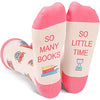 Crazy Cool Book Socks,Funny Silly Socks for Women, Unique Book Lovers Gifts for Reading Enthusiasts, Book Gifts,Reading Gifts