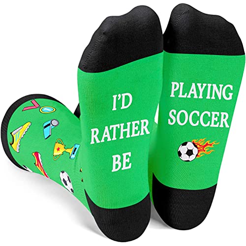 Unisex Funny Novelty Soccer Socks Gifts For Soccer Lovers