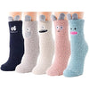 5 Pairs Women's Monster Socks Monster Gifts For Monster Lovers Mom Women Fuzzy Socks