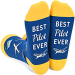 Unisex Pilot Socks, Ideal Pilot Gifts, Airplane Gifts, Plane Gifts, Helicopter Gifts, Air Traffic Controller Gifts, Women Airplane Socks Plane Socks, Men Helicopter Socks