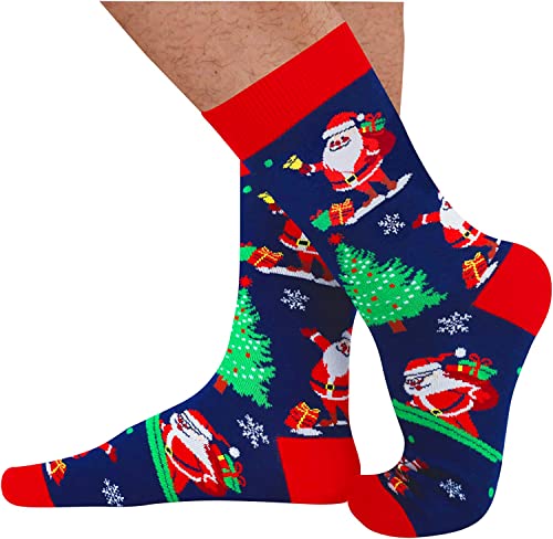 Christmas Gifts for Women Men, Christmas Socks, Christmas Santa Socks, Funny Christmas Gifts, Christmas Vacation Gifts, Xmas Gifts, Holiday Gifts, Santa Gift Stocking Stuffer