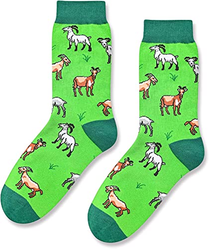 Versatile Goat Gifts, Unisex Goat Socks for Women and Men, All-occasion Sheep Gifts Animal Socks