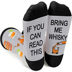 Unique Whisky Socks Ideal Gifts for Drinkers Funny Whisky Gift for Men, Whisky Lover Gift