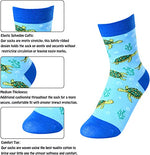 Funny Turtle Socks for Boys 7-10 Years, Novelty Turtle Gifts For Turtle Lovers, Children's Day Gift For Your Son, Gift For Brother, Funny Turtle Socks for Kids, Boys Turtle Themed Socks