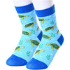Funny Turtle Socks for Boys 7-10 Years, Novelty Turtle Gifts For Turtle Lovers, Children's Day Gift For Your Son, Gift For Brother, Funny Turtle Socks for Kids, Boys Turtle Themed Socks
