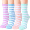 Women's Fuzzy Socks, Fluffy Socks, Cozy Socks, Warm Socks, Comfy Socks, Slipper Socks, Cute Socks, Gift For Mother, Wife, Daughter, Girlfriend, Grandmother, Sister
