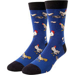 Men's Novelty Pop Chicken Socks Gifts for Chicken Lovers