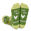 Gifts for Chicken Enthusiasts Novelty Chicken Gifts for Him and Her Funny Chicken Socks for Men and Women