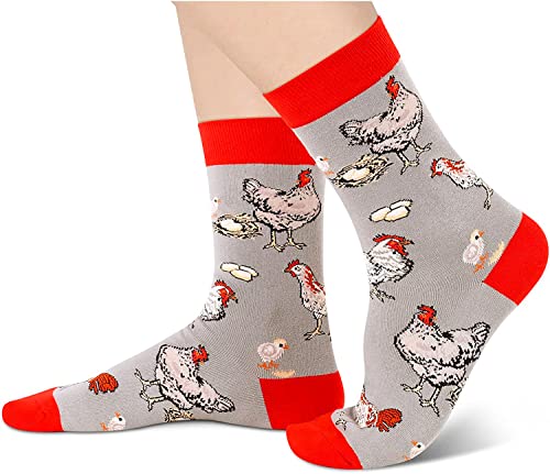 Unique Chicken Gifts, Unisex Chicken Socks for Men and Women, Best Gift for Chicken Lovers