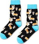 Funny Corgi Gifts for Men Gifts for Him Corgi Lovers Gift Cute Sock Gifts Corgi Socks