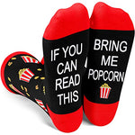 Funny Popcorn Socks for Men, Novelty Popcorn Gifts For Popcorn Lovers, Anniversary Gift For Him, Gift For Dad, Funny Food Socks, Mens Popcorn Themed Socks