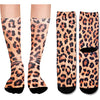 Funny Leopard Gifts for Women Gifts for Her Leopard Lovers Gift Cute Sock Gifts 3D Print Leopard Socks