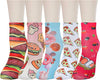 Funny 3D Socks Food Print Socks for Women, Food Socks, Novelty 3D Print Gifts, Food Lovers Gift, Birthday Gift, Holiday Gift, Mother's Day Gift, Christmas Gift