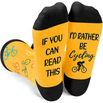 Bicycle Socks Men Cycling Socks Mountain Bike Socks Biking Socks, Cycling Gifts For Men Biker Gifts Mountain Biking Gifts Bicycle Gifts Bicyclists Gifts