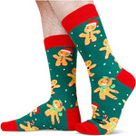 Funny Christmas Gifts for Women, Christmas Vacation Gifts, Christmas Socks, Gingerbread Socks, Best Secret Santa Gifts, Gingerbread Gifts, Xmas Gifts, Holiday Presents for Women