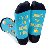 Bourbon Lover Gift Unique Bourbon Socks Funny Bourbon Gift for Men, Ideal Gifts for Bourbon Lovers and Drinkers