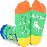 Dinosaur Gifts for Boys and Children Dinosaur Lovers Gifts Best Gifts for Son Cute Dinosaur Socks, Gifts for 7-10 Years Old Boys