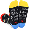 Funny Father's Day Gifts, Father In Law Gifts, Father of the Bride Gifts from Daughter In Law Son In Law from Groom, Father of the Bride Socks