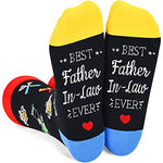 Funny Father's Day Gifts, Father In Law Gifts, Father of the Bride Gifts from Daughter In Law Son In Law from Groom, Father of the Bride Socks