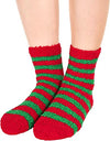 Women's Novelty Cozy Fuzzy Anti-Slip Fluffy Slipper Christmas Socks Gifts