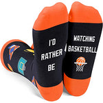 Basketball Lover Gift Unique Basketball Socks Basketball Gift for Men You Love, Ideal Gifts for Basketball Lovers Coaches Players Fans