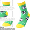 Children Funny Cozy Soccer Socks Gifts for Soccer Lovers