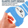 Women's Novelty Fuzzy Slipper Cartoon Pattern Socks Gifts-4 Pack