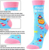 Fun Birthday Gifts for Boys Girls, Cute Kids Socks, Happy Birthday Presents for Children, Cool Birthday Gifts