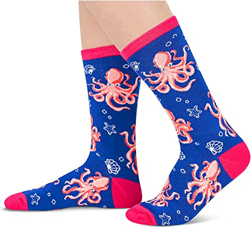 Funny Octopus Gifts for Women Squid Gifts for Her Octopus Lovers Gift Cute Ocean Gifts Octopus Socks