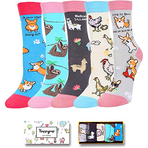 Costume Parties Gifts, Birthday Gifts, Christmas Gifts, Best Gifts to Your Daughter, Funny Girls Socks, Gifts for Animal Lovers, Girl Animal Socks, Gift for 4-7 Years Old Girls