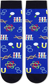 Funny Science Socks for Men, Best Gifts for Science Teachers, Professors, Science Enthusiasts, Teacher Appreciation Gifts, Novelty Crew Socks Gift for Science Lovers, Teacher's Day Gifts