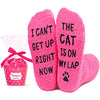 Cat Lover Gifts for Women Cat Gifts for Cat Lovers Crazy Cat Lady Gifts Fuzzy Cat Themed Gifts Socks
