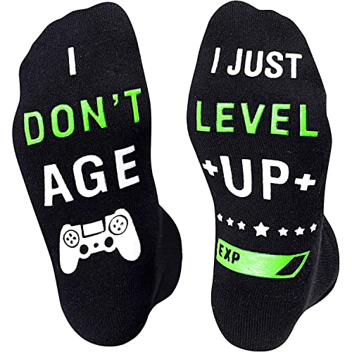 Unisex Gaming Socks for Game Lovers, Gamer Gifts for Women Men, Gaming ...