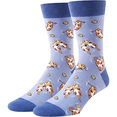 Funny Otter Gifts for Men Marine Gifts for Him Sea Otter Lovers Gift Cute Sock Gifts Otter Socks