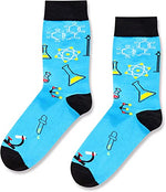Men's Chemistry Socks, Ideal Gifts for Chemical Engineers, Biochemists, Chemistry Lovers, Thoughtful Chemistry Teacher Gifts, Thanksgiving Gifts Teacher's Day Gifts