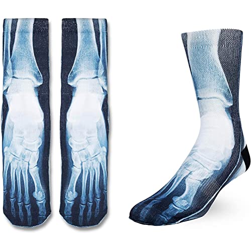 Skeleton Socks, Halloween Skeleton Socks, Halloween Gifts, X-Ray Bone Socks, Holiday Socks, Mens Halloween Socks, Womens Socks, Holiday Gifts