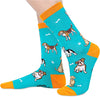 Women's Funny Cute Dog Socks Pet Lovers Gifts-2 Pack