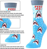 Shark Lover Gifts for Boys Cute Shark Gifts for Son Fun Boys Novelty Shark Socks Marine Gifts, Gifts for 7-10 Years Old Boys