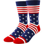 USA Flag Socks, Patriots Socks, 4th Of July Socks, Patriotic Socks, Patriots Gifts For Men, 4th Of July Gifts, American Flag Gifts, Independence Day Gifts