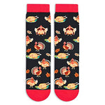 Unisex Women and Men Novelty Cozy Turkey Socks Gifts for Turkey Lovers